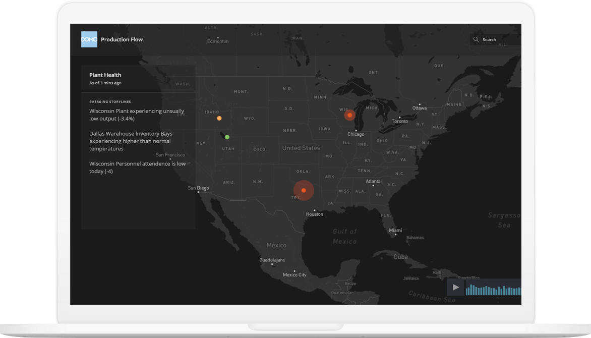 Touch And Learn Us Map Let's talk. | Domo